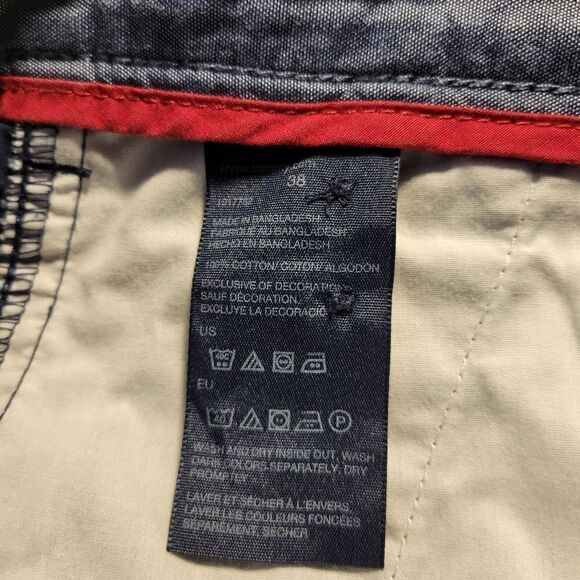 Tommy Hilfiger shorts men's 38 Pre-owned dark blue - Picture 6 of 8